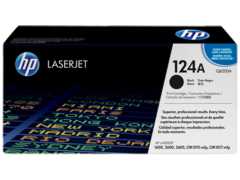HP 124A Siyah Orijinal LaserJet Toner Kartuşu (Q6000A)