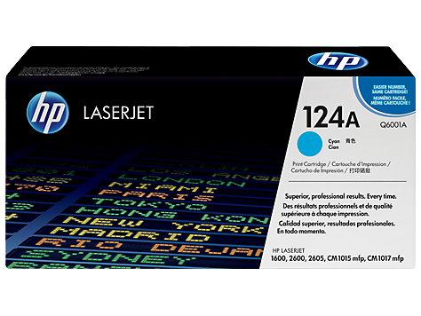 HP 124A Camgöbeği Orijinal LaserJet Toner Kartuşu (Q6001A)