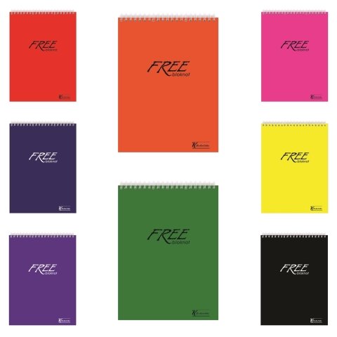 Keskin A4 Free Office Spiralli Bloknot 100 Yp.Kareli