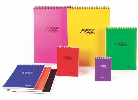 Keskin A4 Free Office Spiralli Bloknot 100 Yp.Kareli