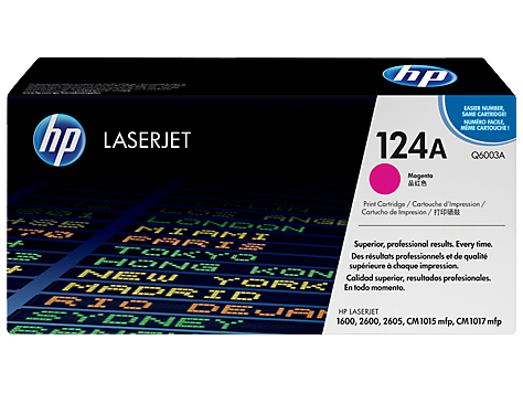 HP 124A Macenta Orijinal LaserJet Toner Kartuşu (Q6003A)