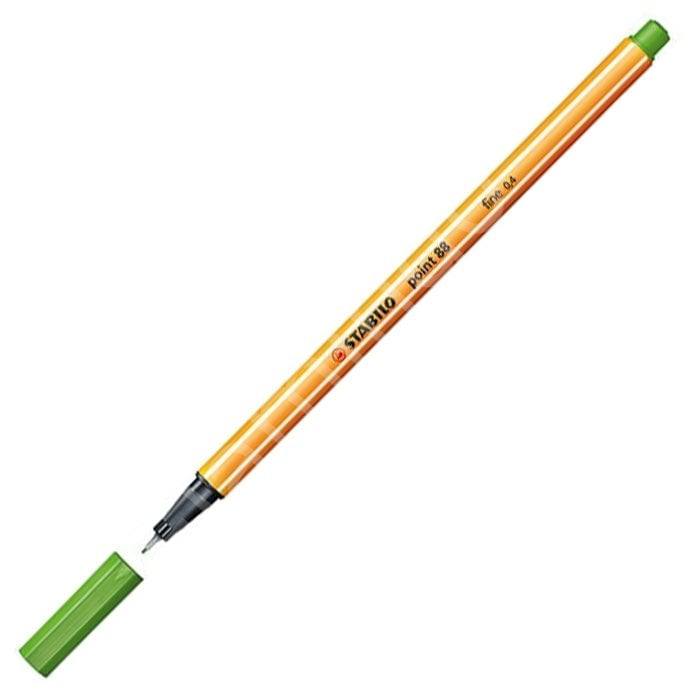 Stabilo Point 88 İnce Uçlu Keçeli  Kalem Yaprak Yeşili