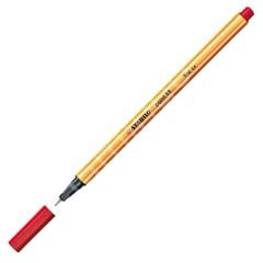 Stabilo Point 88 İnce Uçlu Keçeli  Kalem Kırmızı