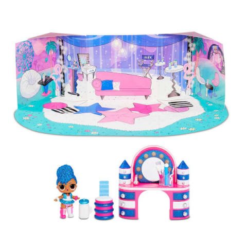 L.O.L Bebek ve Mobilya Oyun Seti Seri 2 - Backstage-Independent Queen