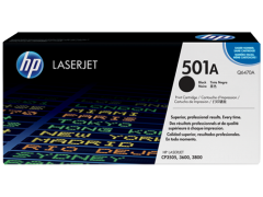 HP 501A Siyah Orijinal LaserJet Toner Kartuşu (Q6470A)