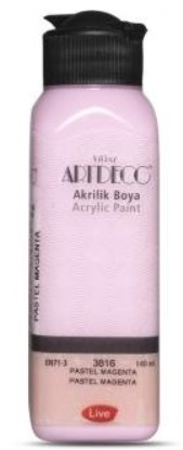 Artdeco Akrilik Boya 140 ML Pastel Magenta Y-070R-3816
