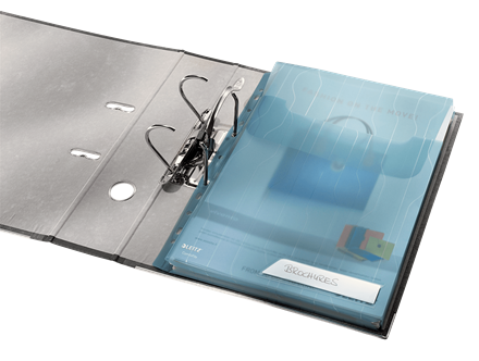 Leitz Combifile 4727 Genişleyebilen Dosya 3\'lü Mavi