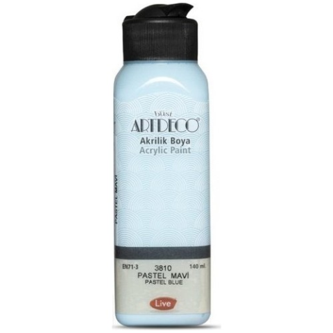 Artdeco Akrilik Boya 140 ML Pastel Mavi Y-070R-3810
