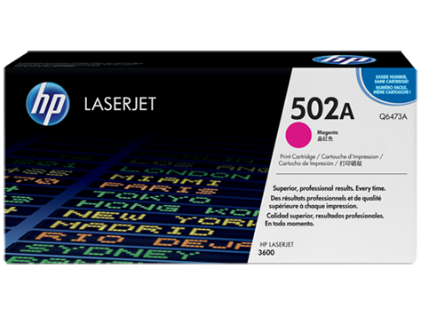 HP 502A Macenta Orijinal LaserJet Toner Kartuşu (Q6473A)