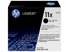 HP 11X Yüksek Kapasiteli Siyah Orijinal LaserJet Toner Kartuşu (Q6511X)