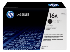 HP 16A Siyah Orijinal LaserJet Toner Kartuşu (Q7516A)