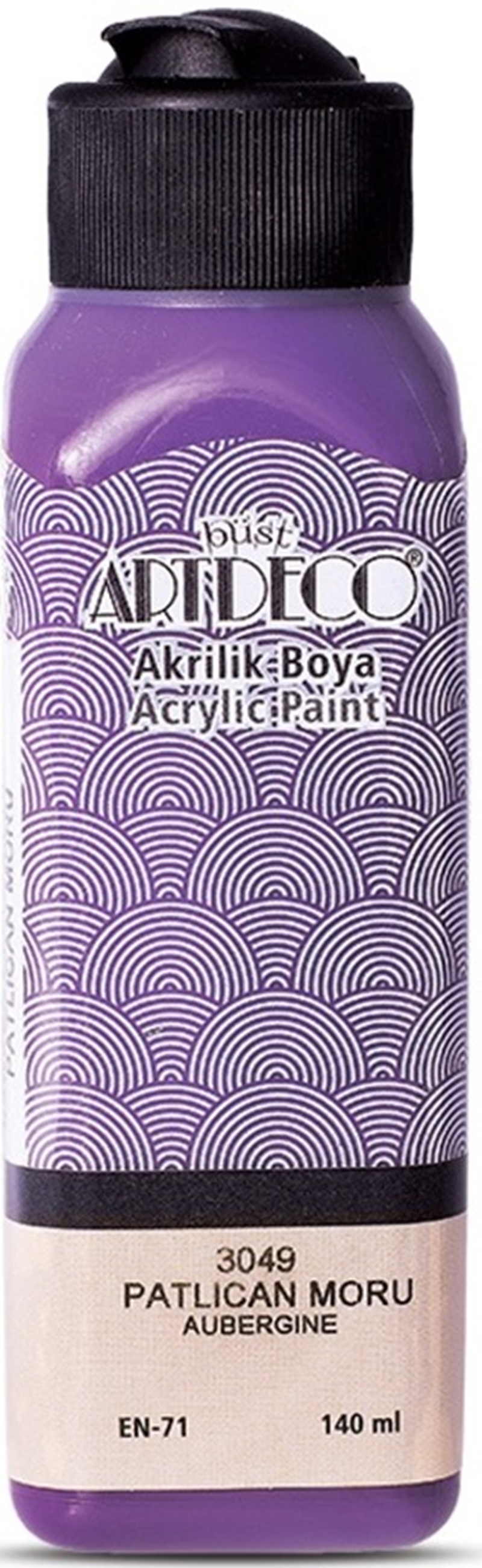 Artdeco Akrilik Boya 140 ML Patlıcan Mor Y-070R-3049