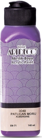 Artdeco Akrilik Boya 140 ML Patlıcan Mor Y-070R-3049