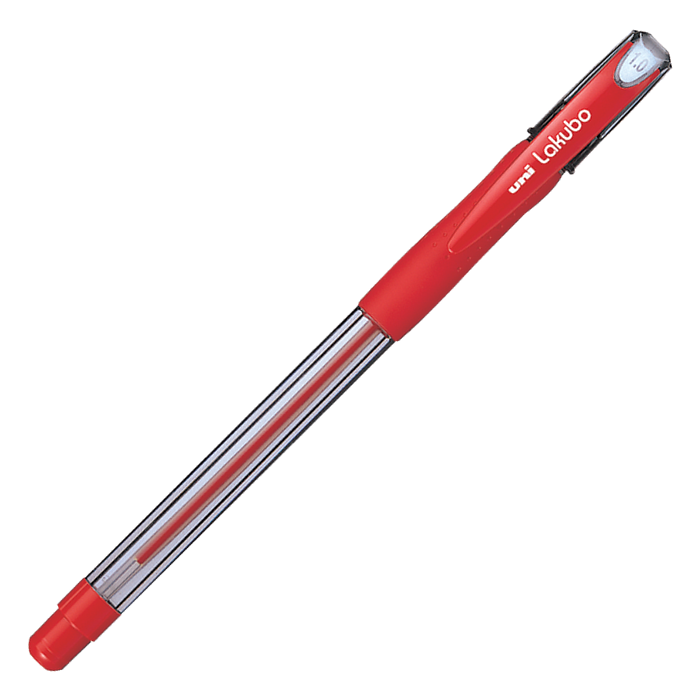 Uni LAKUBO medium 1.0 Tükenmez Kalem Kırmızı