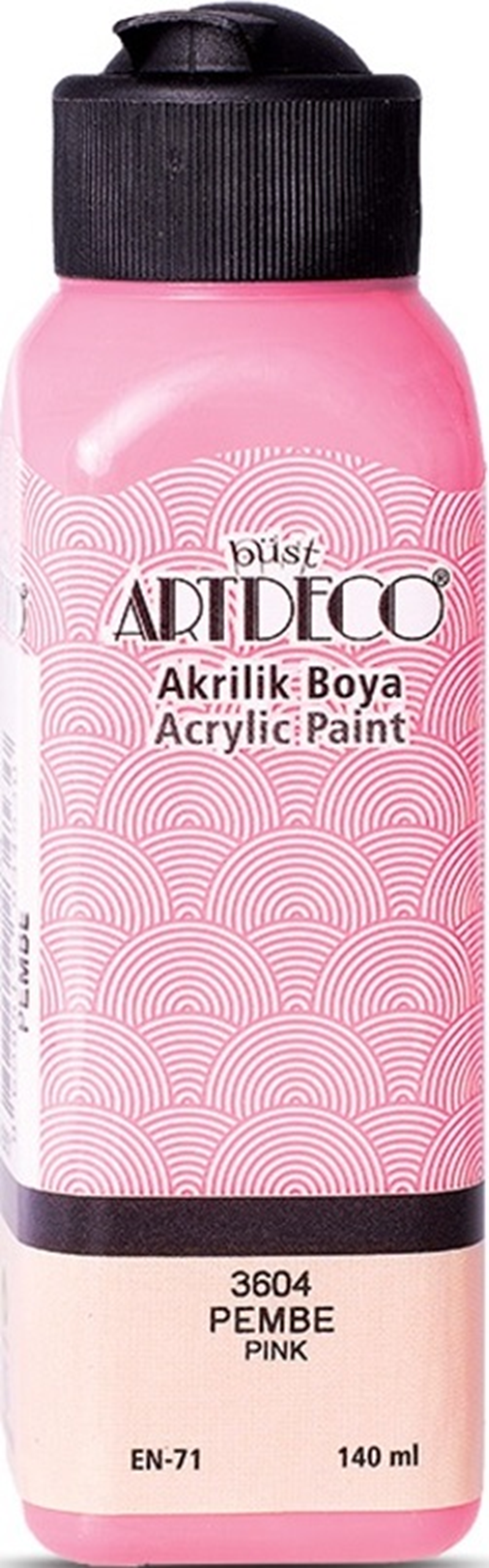 Artdeco Akrilik Boya 140 ML Pembe Y-070R-3604