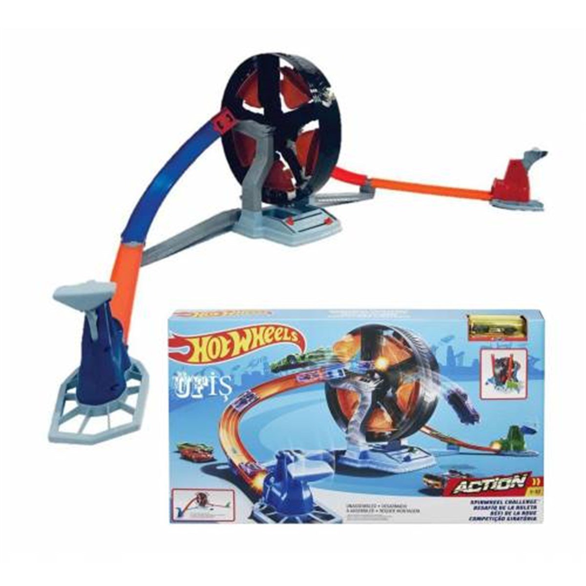 Hot Wheels Dönen Tekerlek Macerası Yarış