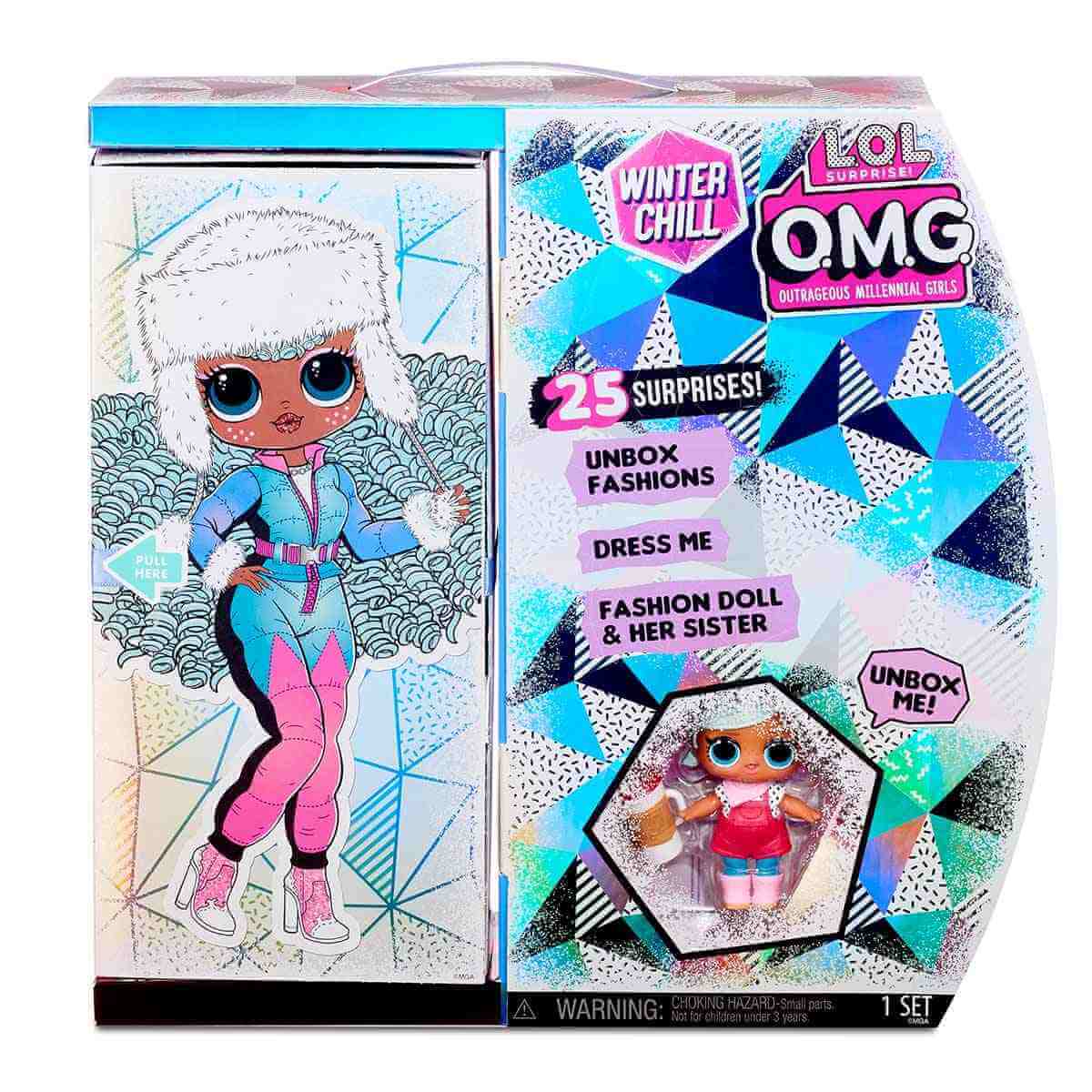 L.O.L Çok Gizli Bebekler Kar Tatili S2 LLUE3000 - Icy Gurl