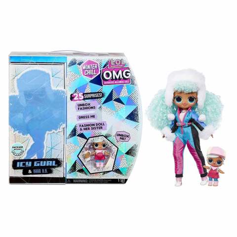 L.O.L Çok Gizli Bebekler Kar Tatili S2 LLUE3000 - Icy Gurl