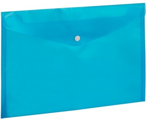 Kraf Çıtçıtlı Zarf A4 Mavi