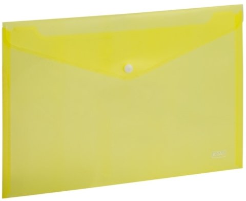 Kraf Çıtçıtlı Zarf A4 Sarı