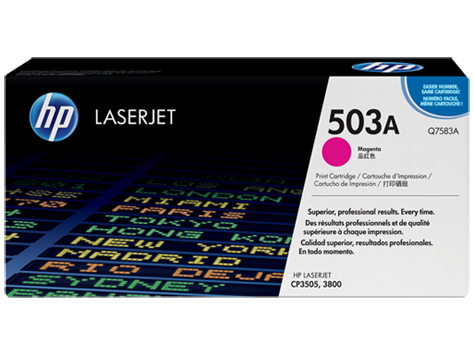 HP 503A Macenta Orijinal LaserJet Toner Kartuşu (Q7583A)