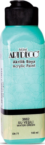 Artdeco Akrilik Boya 140 ML Su Yeşili Y-070R-3662