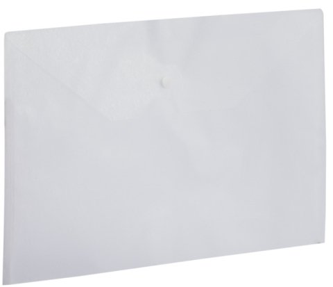 Kraf Çıtçıtlı Zarf A4 Eco Şeffaf