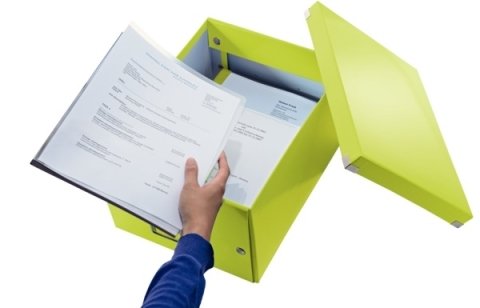 Leitz WOW C&S Orta Boy Kutu Metalik Yeşil 60440064