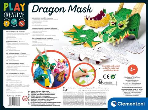 Clementoni Play Creative Dragon Maske