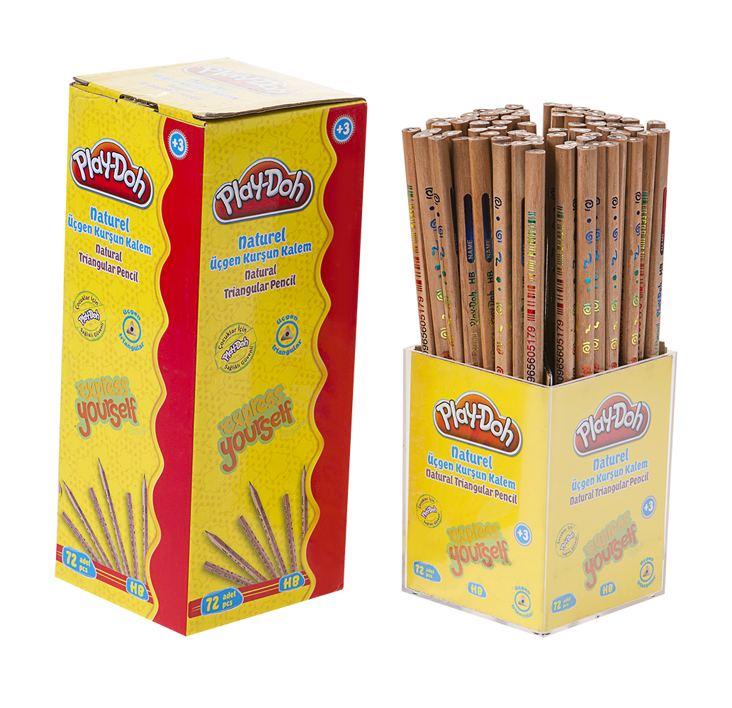 Play-Doh Naturel Üçgen Kurşun Kalem