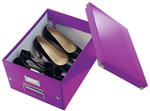 Leitz WOW C&S Orta Boy Kutu Mor 60440062