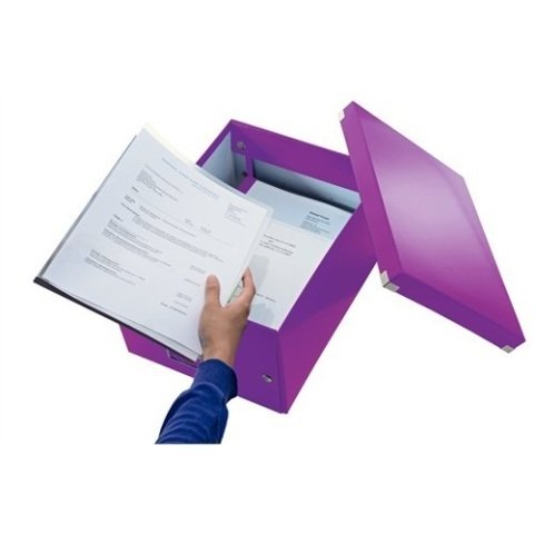 Leitz WOW C&S Orta Boy Kutu Mor 60440062
