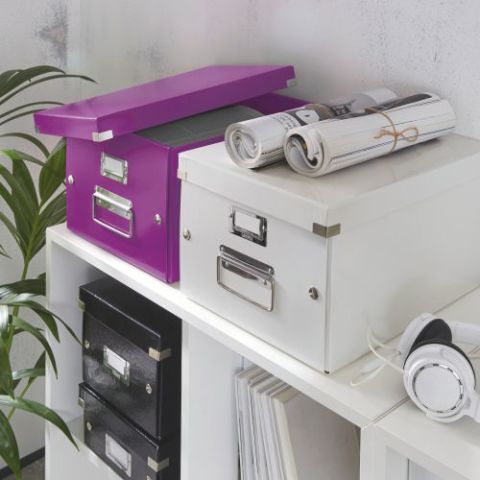 Leitz WOW C&S Orta Boy Kutu Mor 60440062