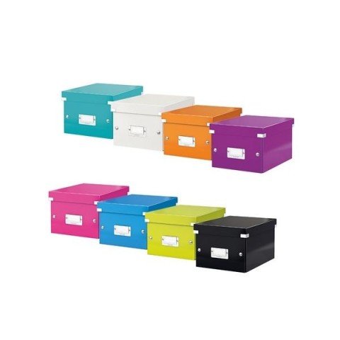 Leitz WOW C&S Küçük Boy Kutu Metalik Pembe Renk 60430023
