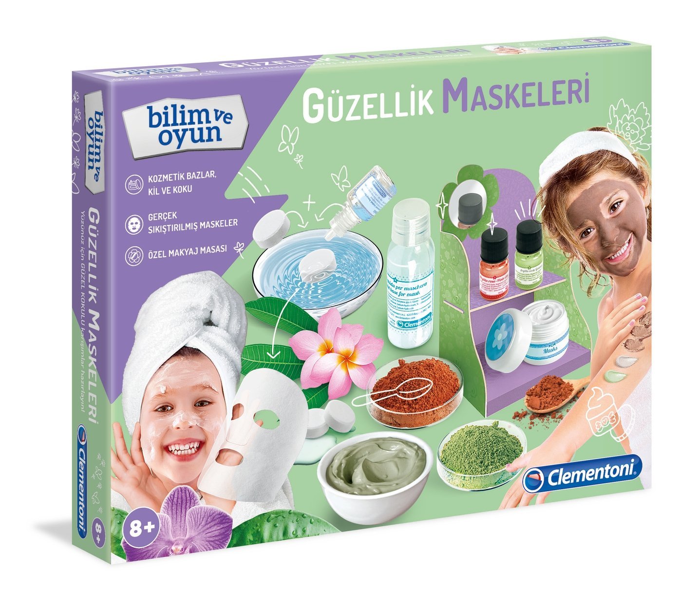 Clementoni Bilim Ve Oyun-Güzellik Maskeleri