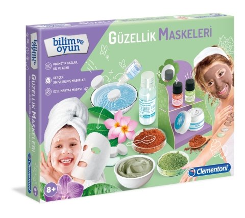 Clementoni Bilim Ve Oyun-Güzellik Maskeleri