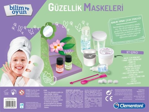 Clementoni Bilim Ve Oyun-Güzellik Maskeleri