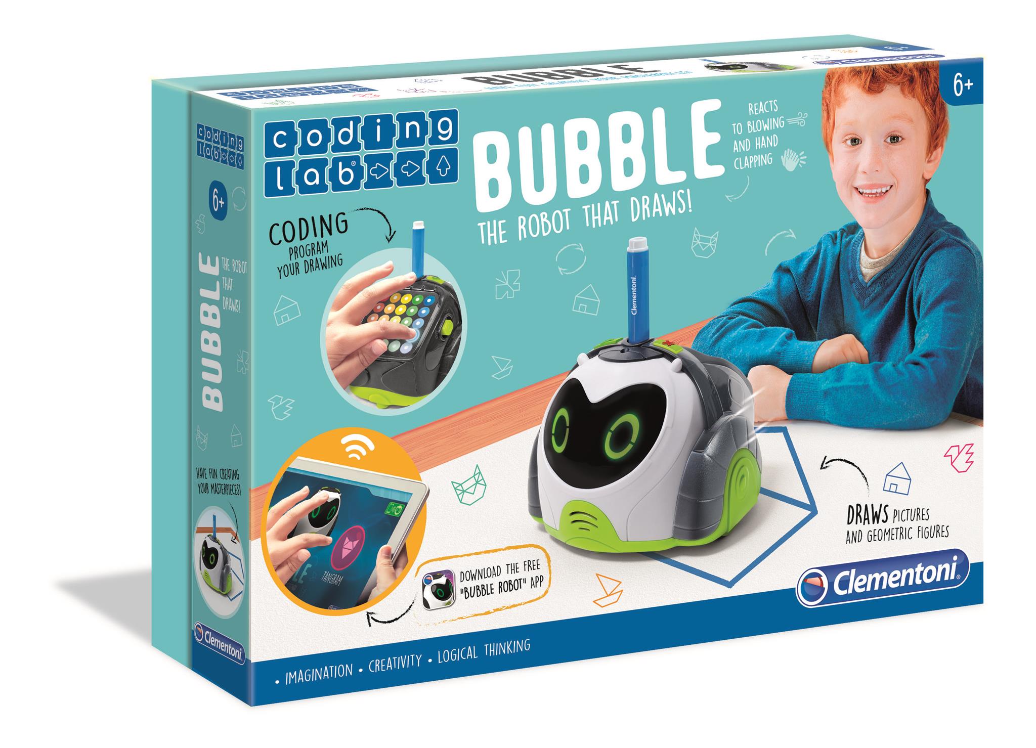 Clementoni Coding Lab Bubble Eğitici Tasarım Robotu
