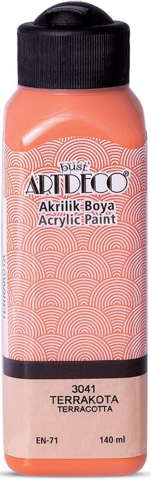 Artdeco Akrilik Boya 140 ML Terrakota Y070R-3041