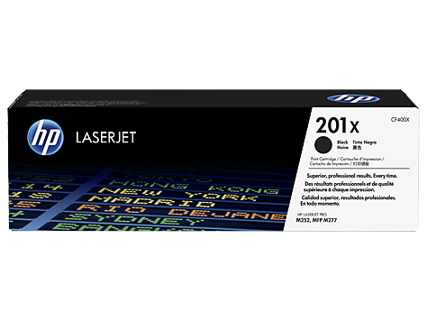 HP 201X Yüksek Kapasiteli Siyah Orijinal LaserJet Toner Kartuşu (CF400X)