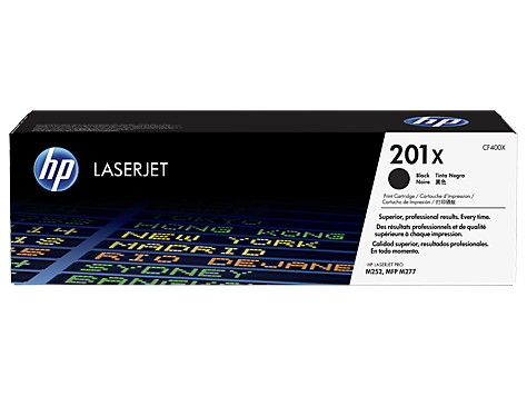 HP 201X Yüksek Kapasiteli Siyah Orijinal LaserJet Toner Kartuşu (CF400X)