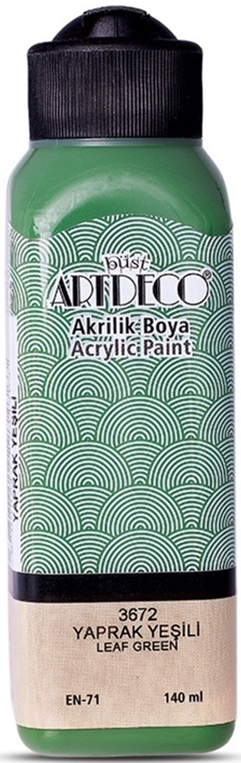 Artdeco Akrilik Boya 140 ML Yaprak Yeşili Y070R-3672