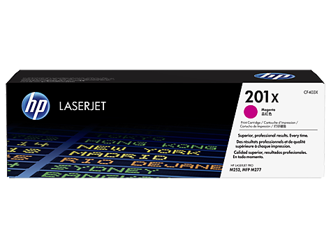 HP 201X Yüksek Kapasiteli Macenta Orijinal LaserJet Toner Kartuşu (CF403X)