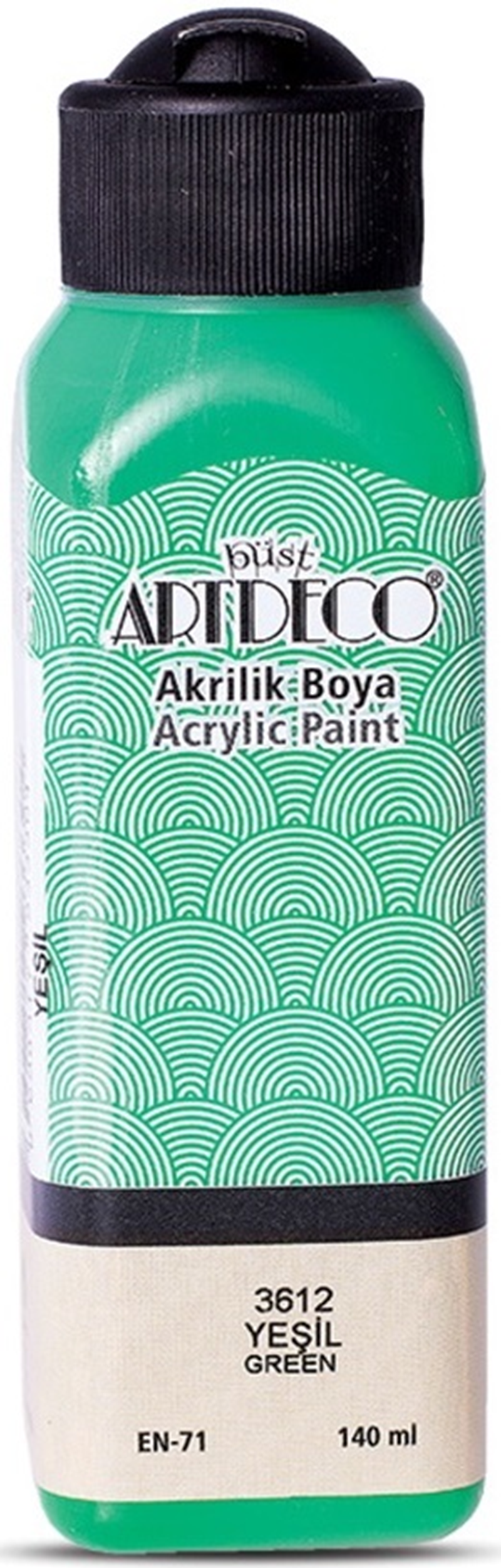 Artdeco Akrilik Boya 140 ML Yeşil Y070R-3612