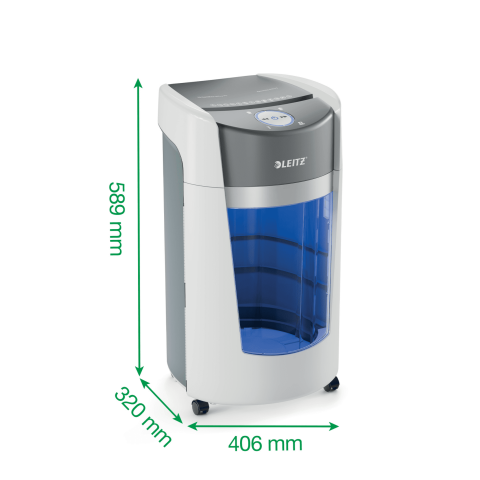 Leitz IQ OptiMax Office Mikro Kesim 8360 Evrak İmha Makinesi P5 35L