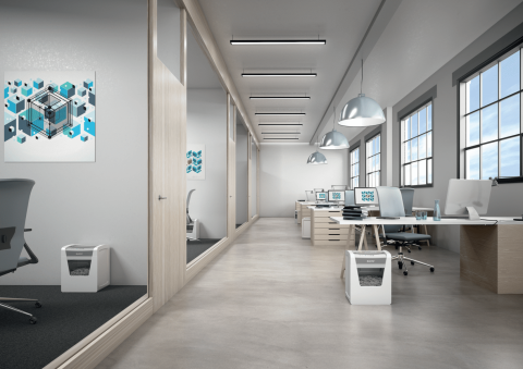 Leitz IQ Office P5 8002 Evrak İmha Makinesi