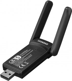 Everest EWN-600 600MBPS 5.8gh USB Kablosuz Adaptör Wifi Alıcı