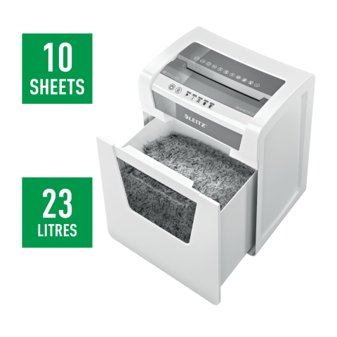 Leitz IQ Office Pro P6+  8010 Evrak İmha Makinesi