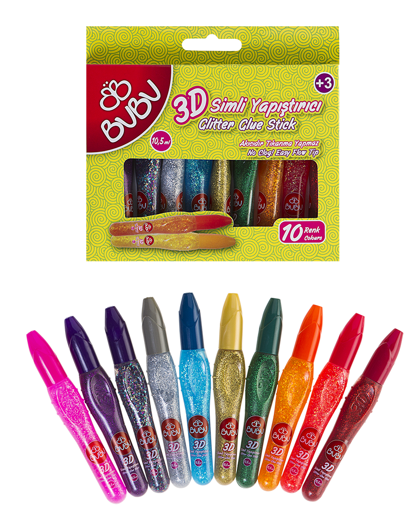 Bu-Bu 3D Simli Yapıştırıcı
