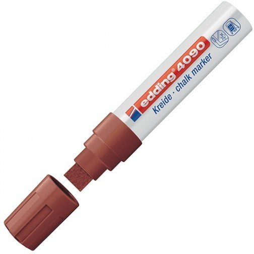 Edding 4090 Cam Kalemi Kahve